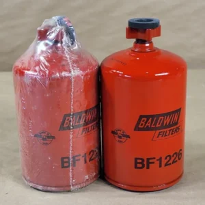 Fuel/Water Separator Spin-on Filter w Drain M16 x 1.5 Thread BF1226 (Box 2)