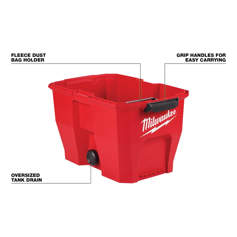 MILWAUKEE 9 Gallon Wet/Dry Vacuum Tank