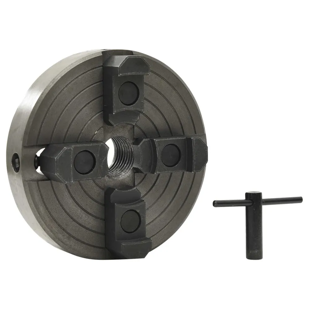 Houtklauwplaat 4 bekken M33 verbinding 150x63 mm staal zwart