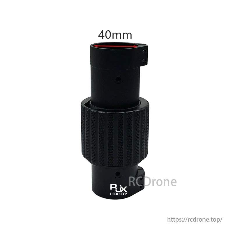 RJXHobby 40 mm opvouwbare drone-arm koolstofbuisconnectorclip zelfsluitende opvouwbare rekonderdelen voor RC landbouw UAV-...