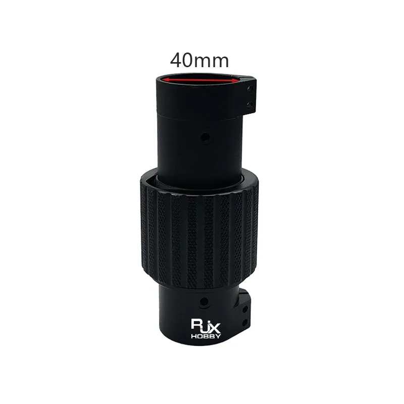 RJXHobby 40 mm opvouwbare drone-arm koolstofbuisconnectorclip zelfsluitende opvouwbare rekonderdelen voor RC landbouw UAV-...