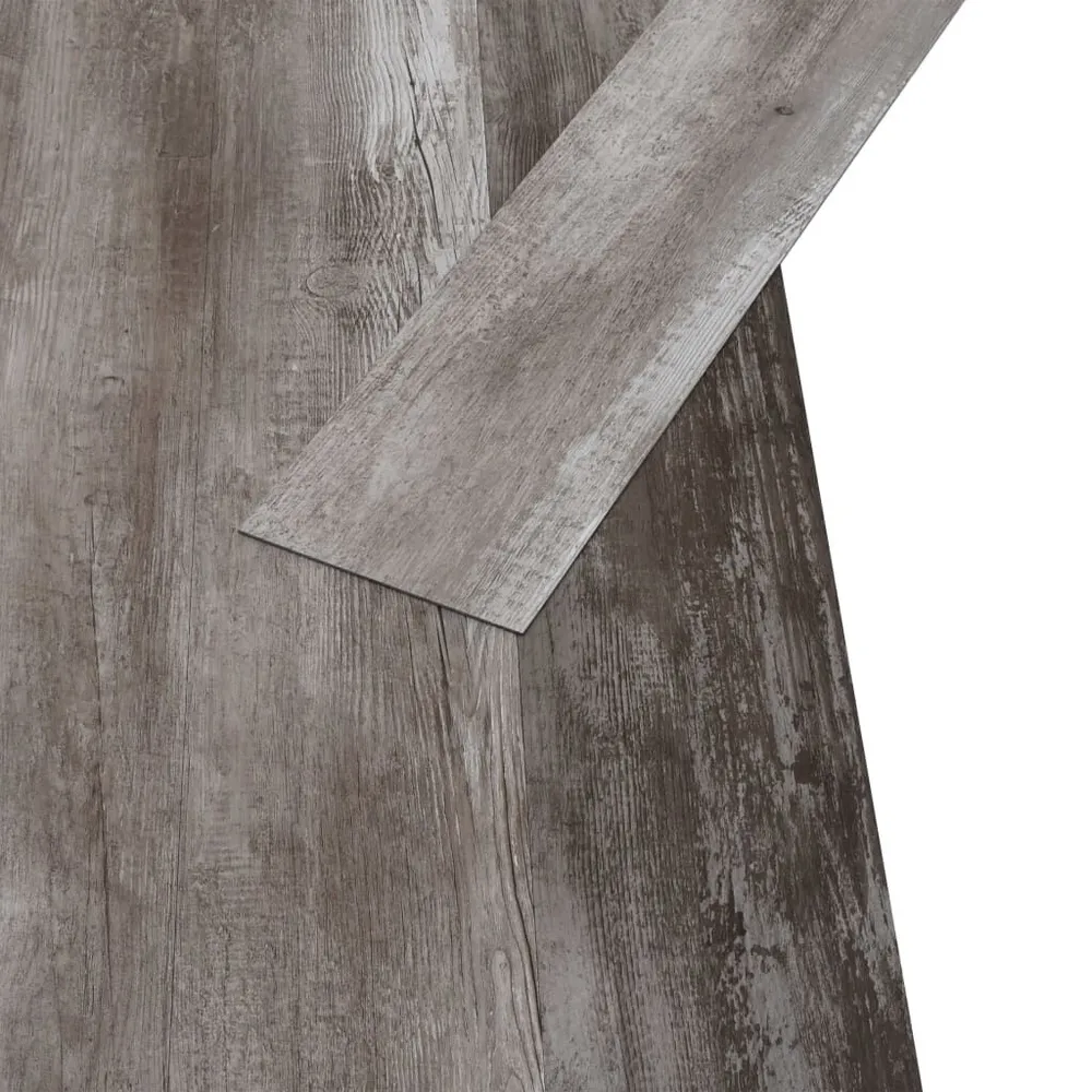 Vloerplanken zelfklevend 5,02 m² 2 mm VINYL mat houtbruin