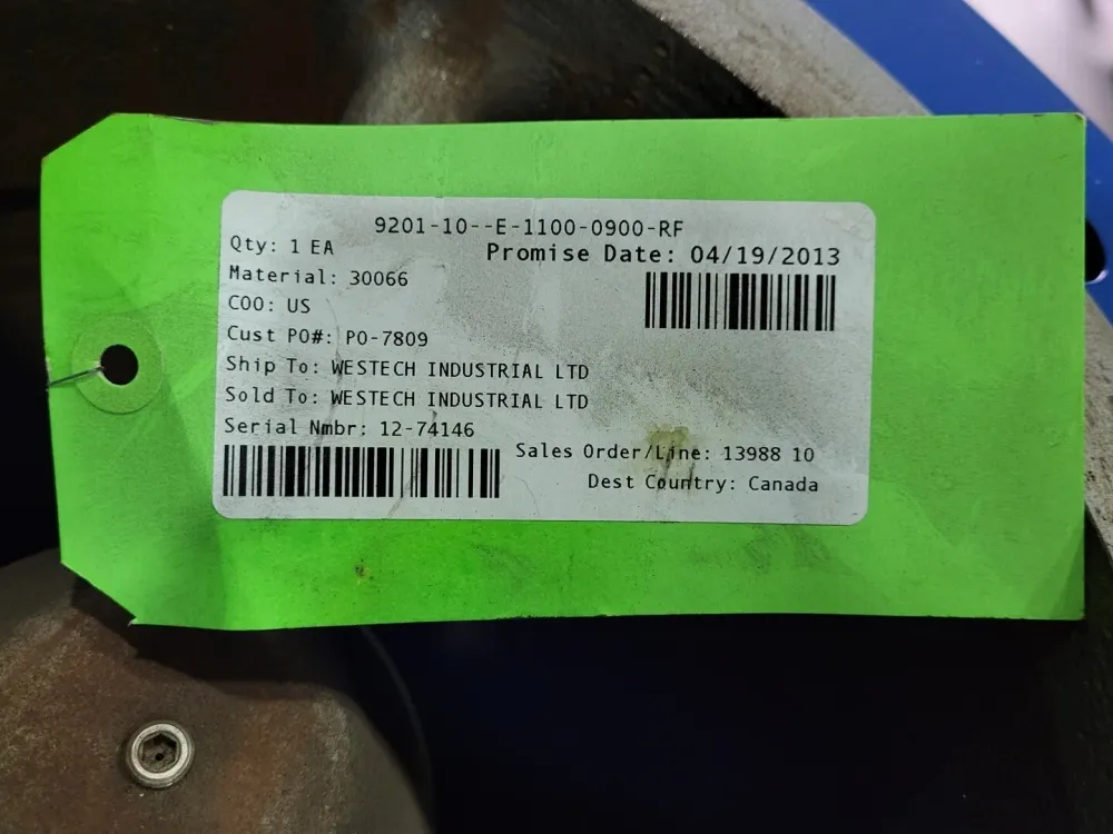 10" Class 150 Check/Control Valve B16.34