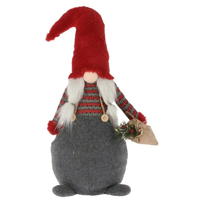 Kerstkabouter - l x b x h: 58 x 16 x 25 cm, Kunststof Gegalvaniseerd Staal