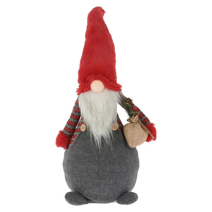 Kerstkabouter - l x b x h: 58 x 16 x 25 cm, Kunststof Gegalvaniseerd Staal