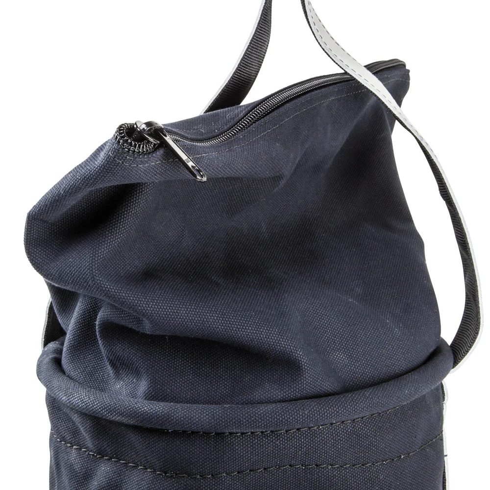 KLEIN TOOLS 12" Flame-Resistant Zeildoek Bucket w/ Closing Top