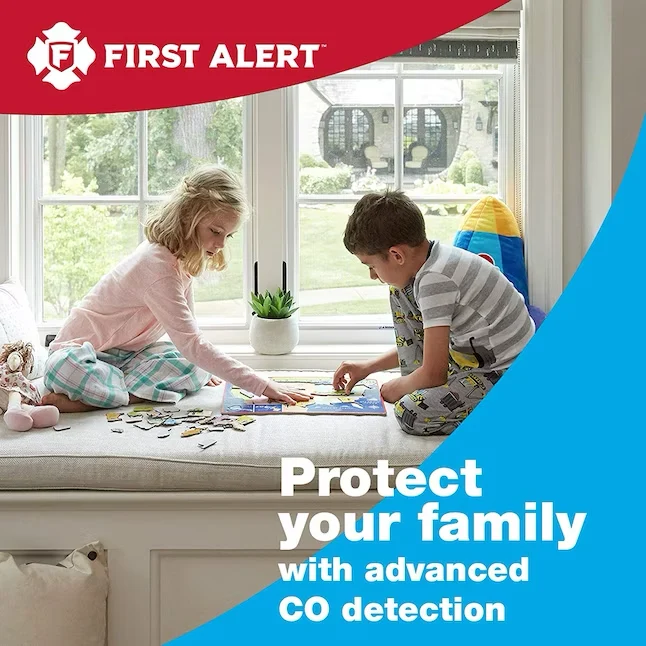 First Alert 10-Year Battery-operated Grafiet Monoxide Detector