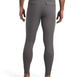Men's Tri Factor Grip Knee Patch Breeches Paloma grey 22 Lang