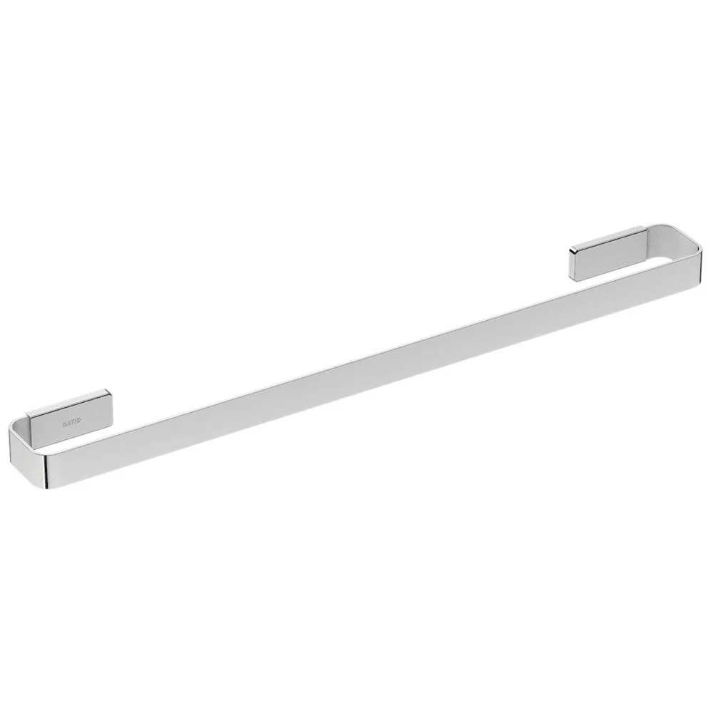 Wall-mounted towel holder chrome steel from 'Line' collection Cosmic - cm 60x6.5x3