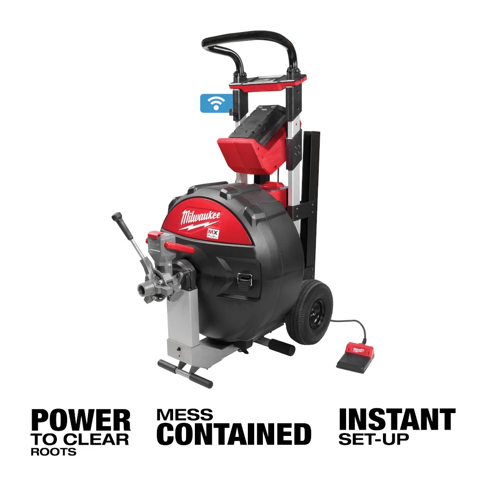 MILWAUKEE MX FUEL™ Sewer Drum Machine Kit