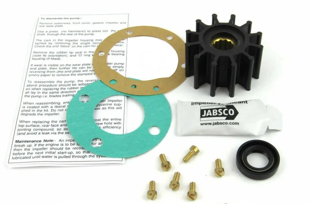 Perkins Prima M60 Puur Water Pump Impeller, Service & Rebuild Kits