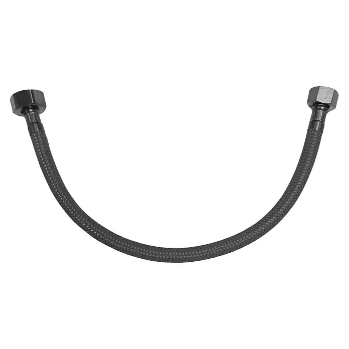 Best Design Aansluitslang Moya - Lengte: 35 cm, Mat Gun metalen