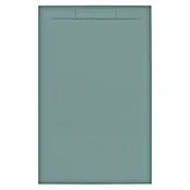 Antiek messing Allibert Douchevloer Luna - Beton, l x b: 140 x 90 cm, Korstmos groen