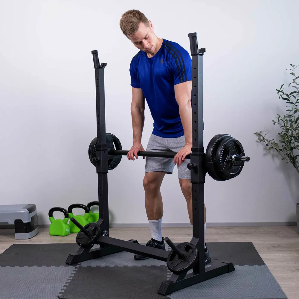Nordcore Half Rack Squat Rack Core 107X60X150 cm, zwart