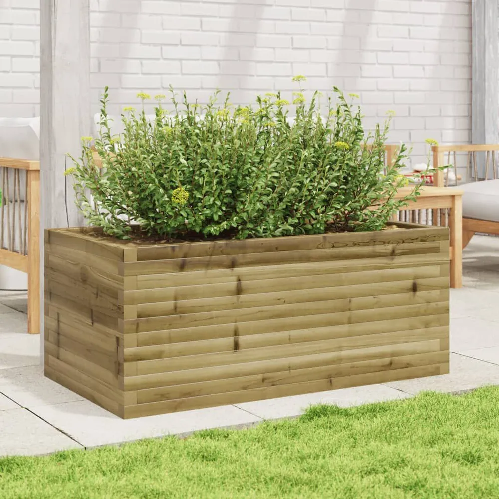 Premium Kwaliteit Plantenbak 110x60x45,5 cm geïmpregneerd grenenhout