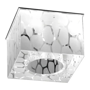Cristaldream Plafondlamp, Chroom, 16x30x9 cm, EPIKASA met afstandsbediening