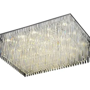 Dimbare Spot Euphoria Plafondlamp, Chroom, 80x55x30,3 cm, EPIKASA