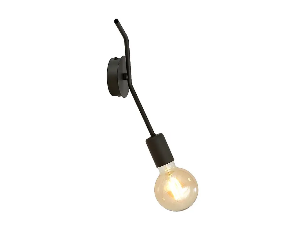 Energiezuinige Plafonnier Frix, Noir, 9x35x9 cm, EPIKASA