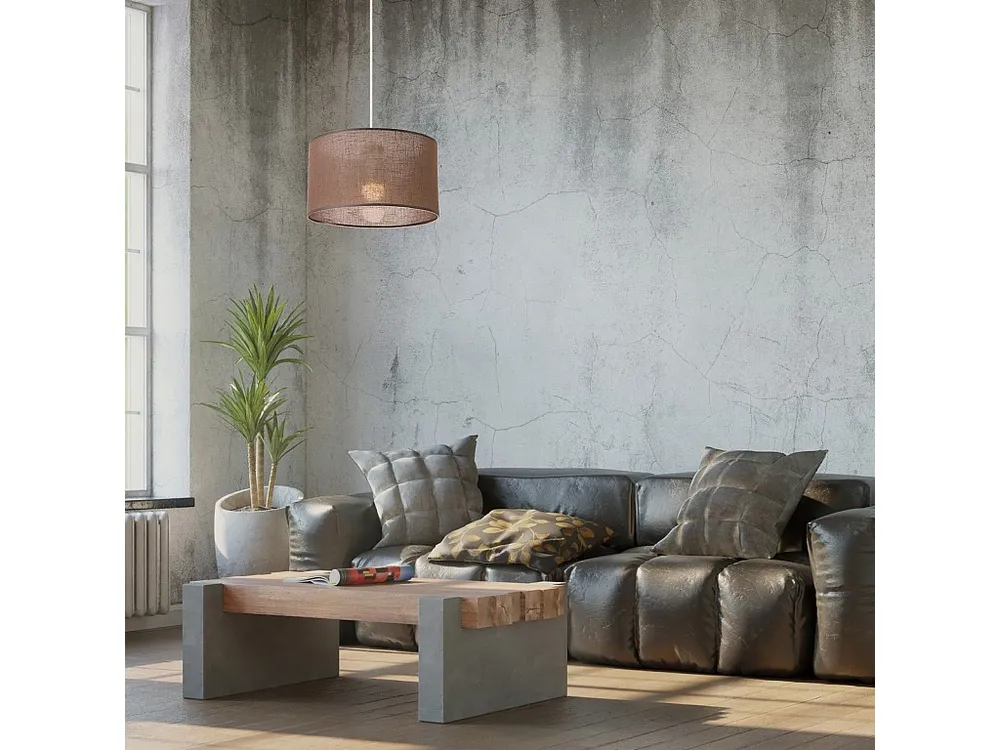 Hanglamp Vivian, Bruin, 70x35x35 cm, EPIKASA (IP44)