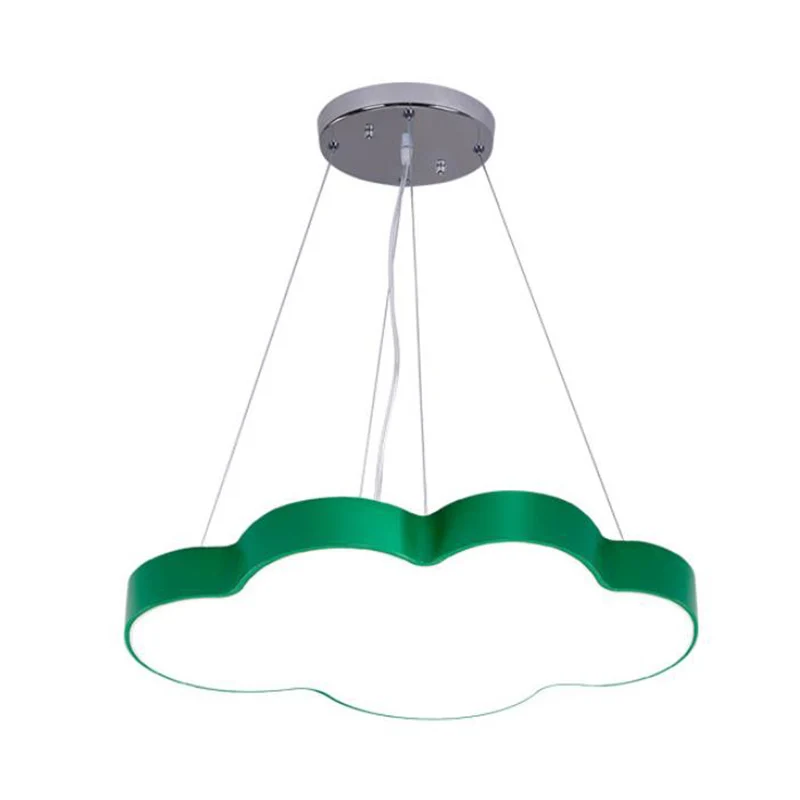 Industriële Stijl Cloud Shade Kwekerij Kroonluchter Verlichting Acryl Minimalistische LED Hanglamp