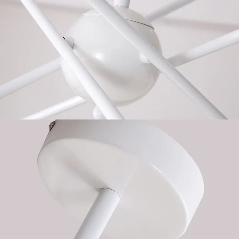 Metalen Line Spark kroonluchter eigentijdse hanglamp voor keuken eetkamer voor Plafondhoogte 2.4m+