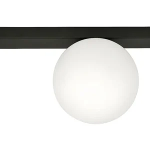 Plafonnier Fit, Noir, 30x17x14 cm, EPIKASA voor Woonkamer