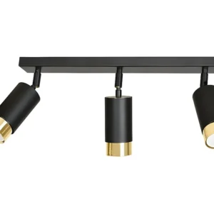 Track Verlichting Plafonnier Hiro, Noir, 45x19x6 cm, EPIKASA