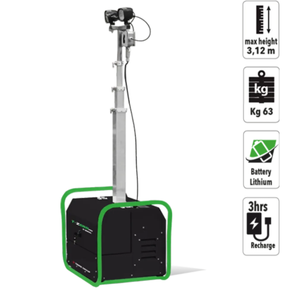 Trime X-Rail 2 X 29W + 1 X 13W Light Tower