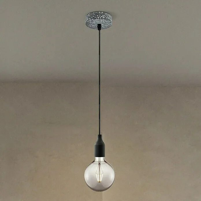 Home Sweet Home Plafondhouder voor lamp - Enkelvoudig, Beton, 11 cm - Incl. Garantie