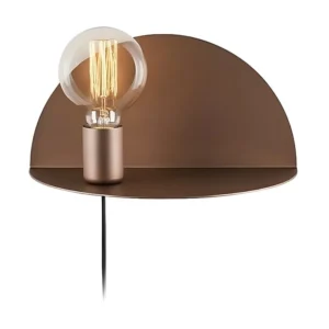 Premium Kwaliteit Taranto Wandlamp, Koper, 30 x 15 x 15 cm, EPIKASA