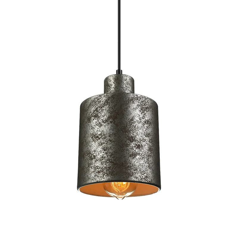 IP44 Waterdichte Square/Trapezoid/Set 4 Metal Pendant Light Antique Style 1 Light Restaurant Hanging Lamp Adjustable Cord...