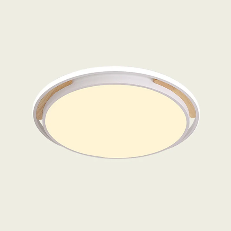 Square/Round Van metaal Flush Lighting Contemporary Grey/White LED Close to Ceiling Lamp Fixture White/Warm Light, 14"/18"...