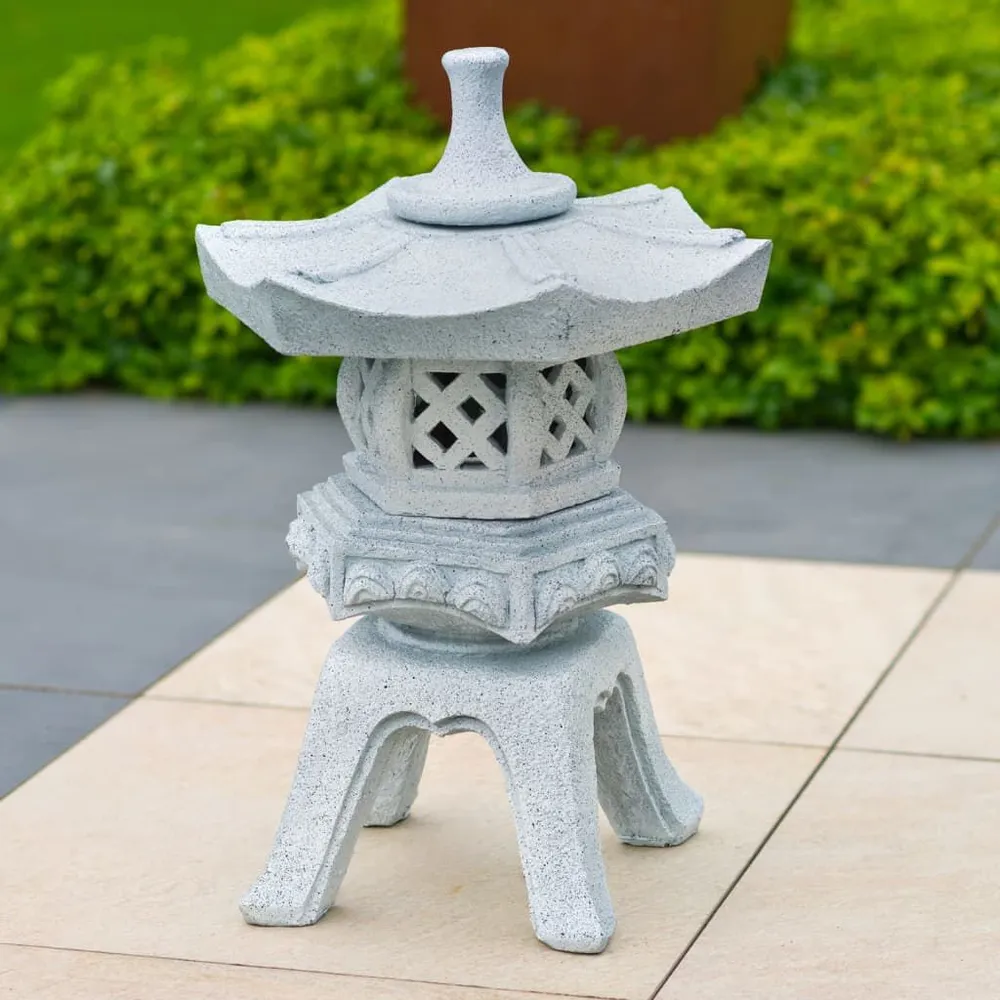 Energiezuinig LED Ubbink Tuinlantaarn Acqua Arte ROKKAKU YUKIMI