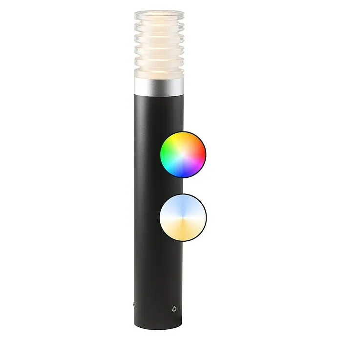 Garden Lights Sokkellamp voor buiten Arco - 5 W, Zwart, 65 x 65 x 405 mm