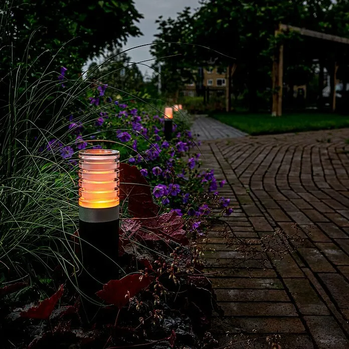 Garden Lights Sokkellamp voor buiten Arco - 5 W, Zwart, 65 x 65 x 405 mm
