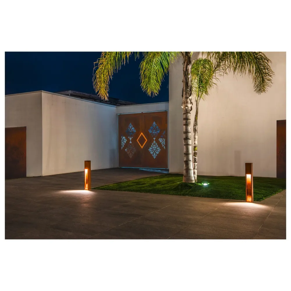 IP65 Waterdicht SLV Buitenlamp RUSTY ® SLOT 80 IP55 Roest