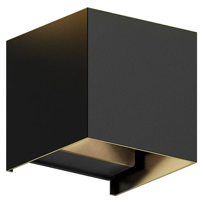 Weerbestendig Calex Led-wandlamp voor buiten - Up & Down - b x h: 100 x 100 mm, IP54