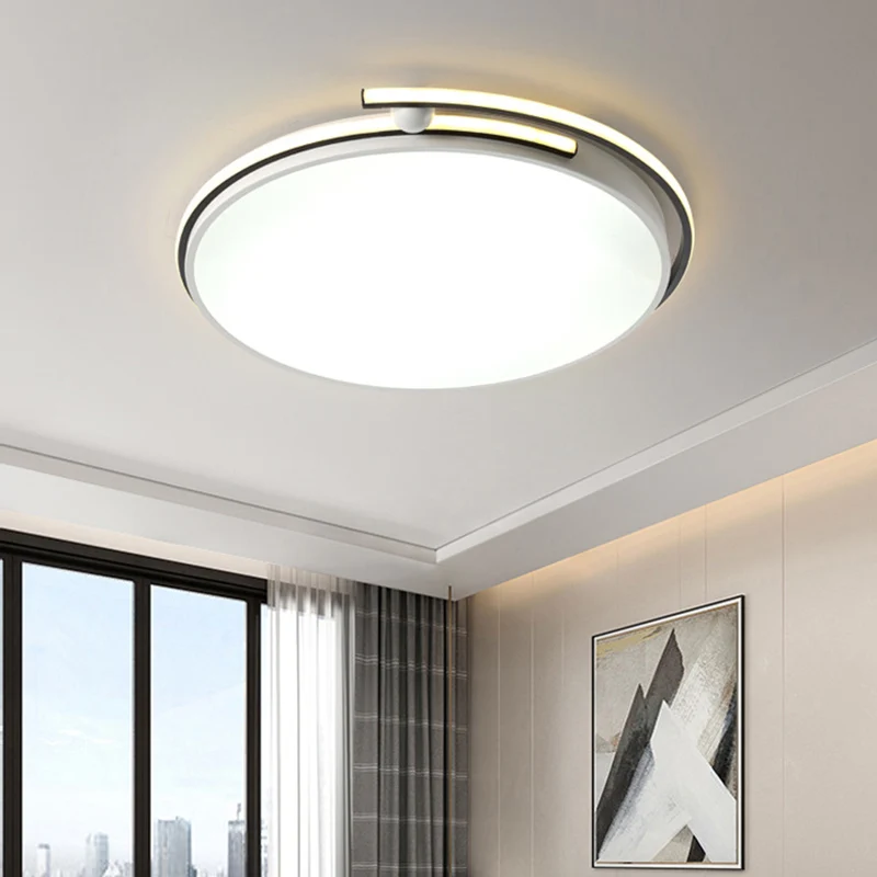 Oplaadbare LED LED-ganginbouwlamp, minimalistische witte inbouwlamp met ronde acrylkap, 13"/18"/22,5" W