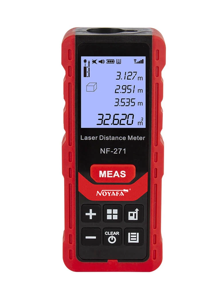 Kruislijn Misuratore di distanza laser NOYAFA NF-271 con intervallo di misura di 70 m/230 piedi e precisione del 99%