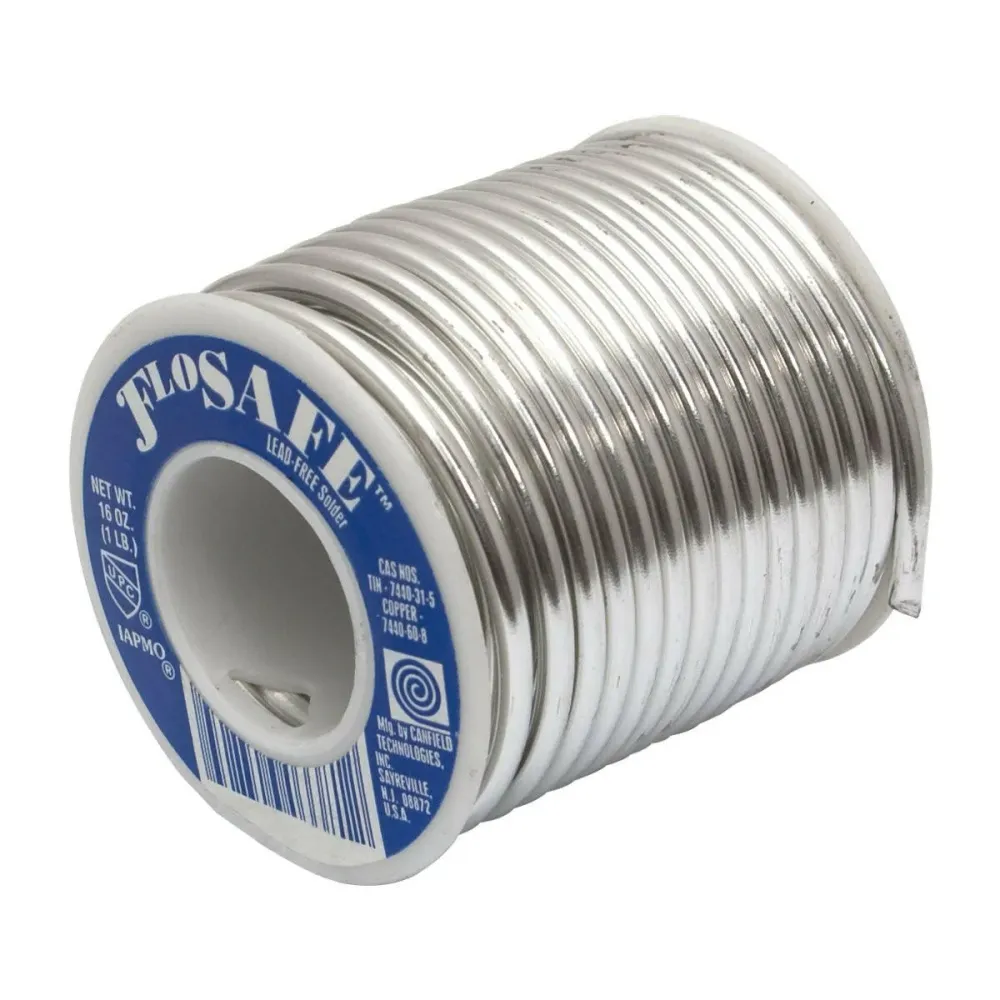 Hittebestendige Canfield 1 lb. FloSafe Vrij van lood Solder