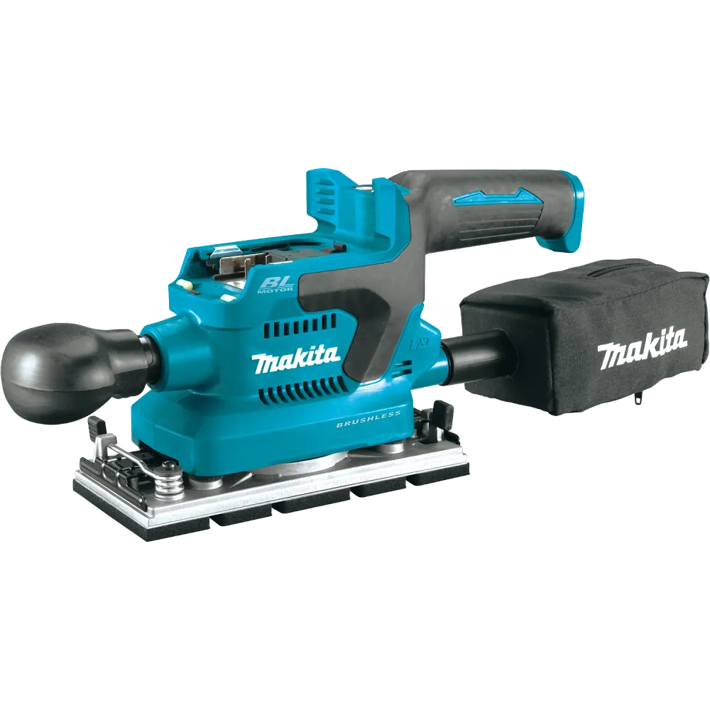 MAKITA 18V LXT® 1/3 Sheet Finishing Sander (Tool Only) voor 230V aansluiting