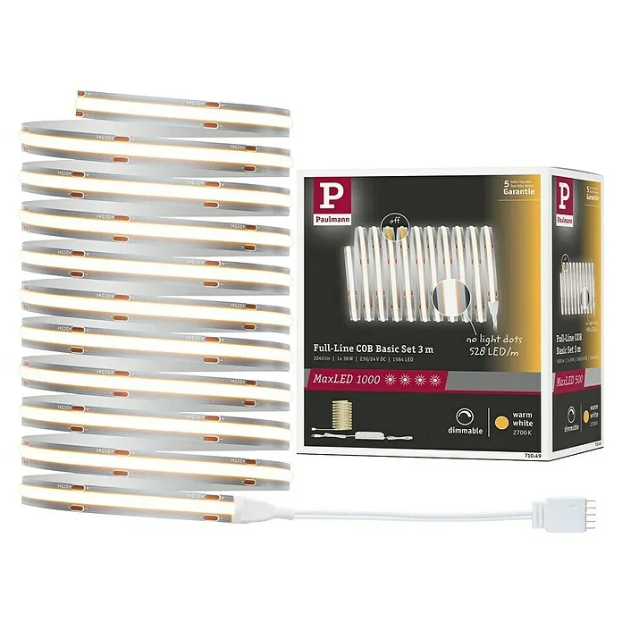 Paulmann Led-stripset Led strip - Lengte: 5.500 cm, 40 W, 3.240 lm, 230 V - 240 V | Snel Thuisbezorgd