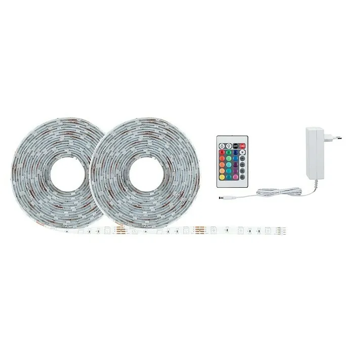 Paulmann SimpLED Led-stripset - Lengte: 10 m, Lichtkleur: RGB, 26 W, 900 lm, 230 V | Snel Thuisbezorgd