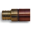 Prier P-154FX 8" Hose Thread Anti-Siphon Vacuum Breaker Wall Hydrant; 3/4"PEX **Lead Free** - P-154FX08-LF - Vloeiend Verloop