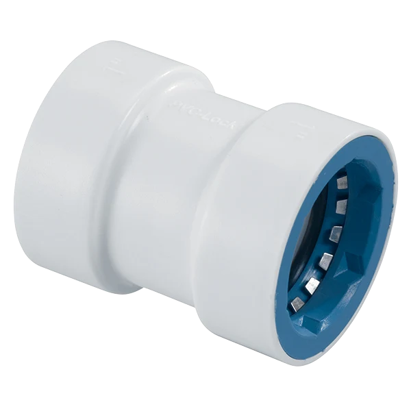 Hydro-Rain - PVCL-429-010 - PVC-Lock® 1" PVC-Lock Coupling - Vloeiend Verloop