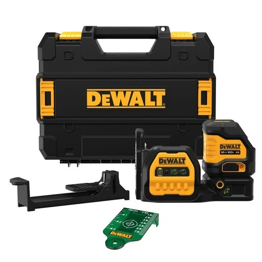 DEWALT 20V MAX* XR Mobiel Cross Line Green Laser (Tool Only)