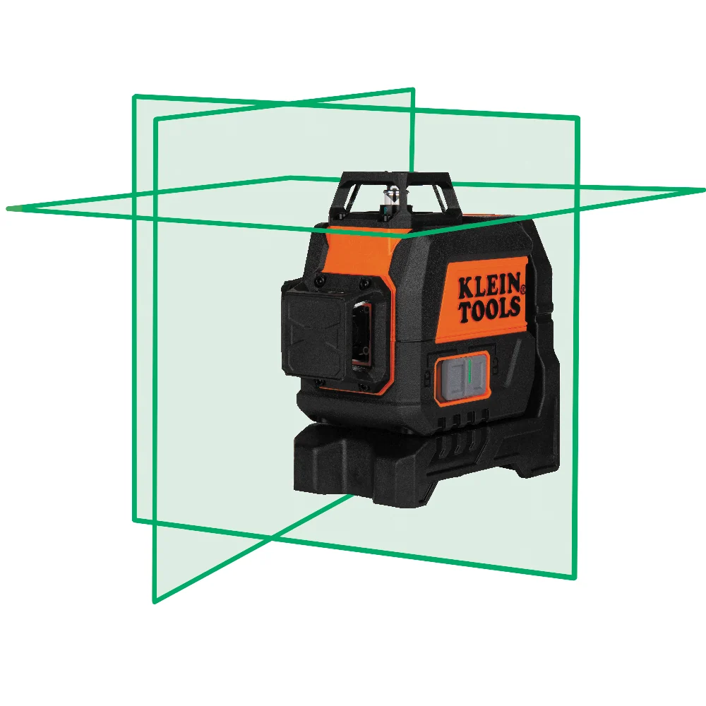 KLEIN TOOLS Compact Mosgroen Planar Laser Level (IP54 Waterbestendig)