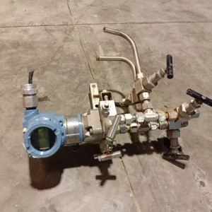 Haakse Coplanar Pressure Transmitter 3051CD2A52A1AC6 w/ Valve Manifold