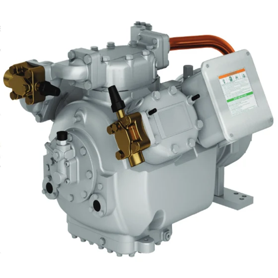 Semi-Hermetic Reciprocating Compound Verkillend Compressor (Two Stage), 99CFM, 208/230/400/460Vac, Three Phase