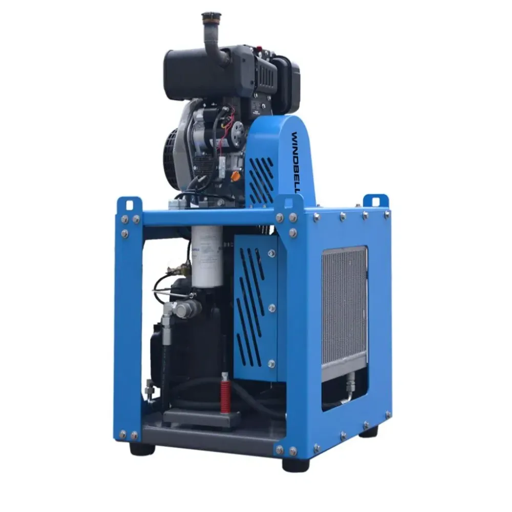 Windbell WGD35 35 CFM 10 HP Utility Mount Air Compressor | 18V | Snel laden